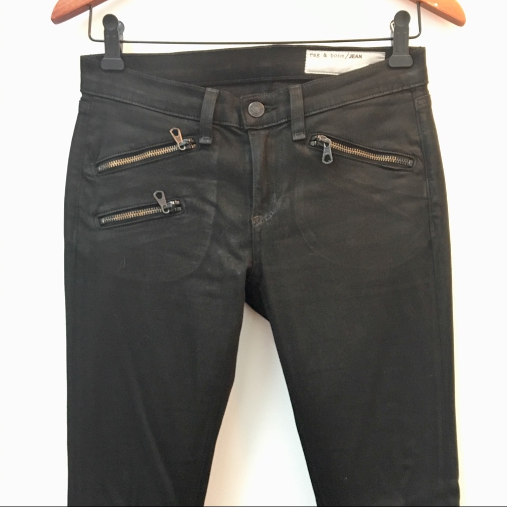 Rag & Bone Coated Legging Jean